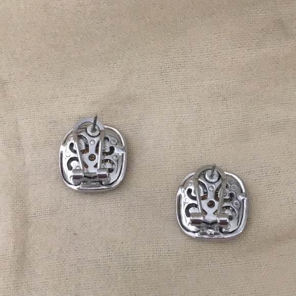 Gold and Silver Earrings - Picture 4 of 7